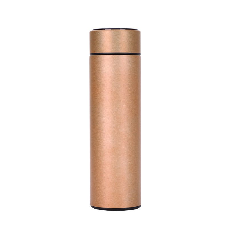 Intelligent stainless steel insulated vacuum flask with digital temperature display - Plenish