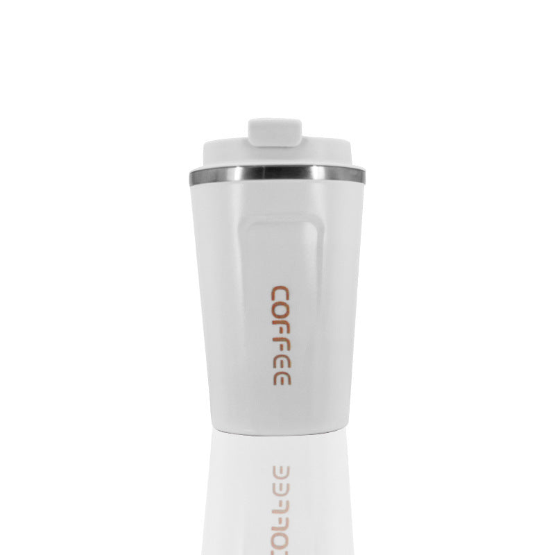 Elegant insulated, steel to-go cup with digital temperature display - Plenish