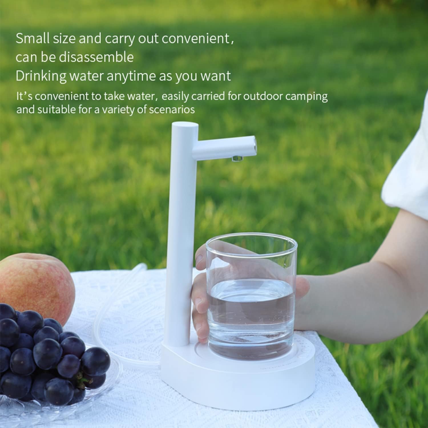 Brilliant rechargeable water dispenser with automatic sensor - Plenish