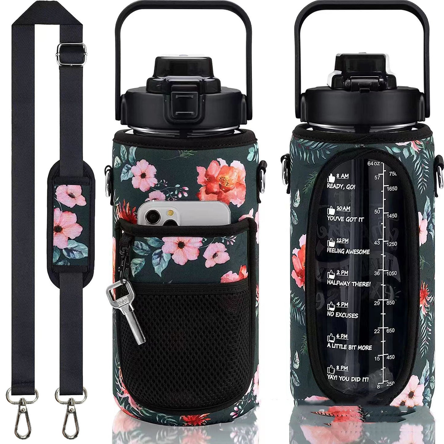 Handbag and water bottle in one