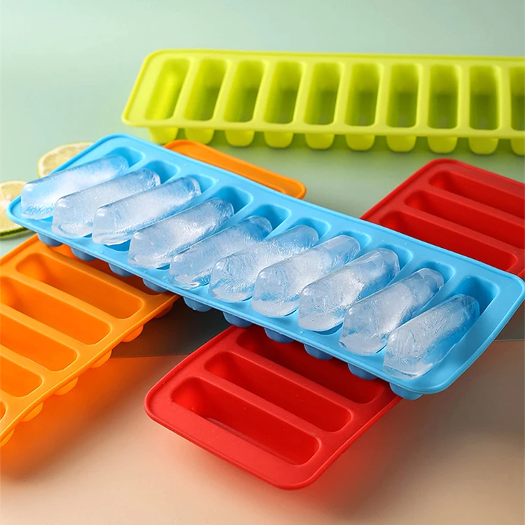 Long ice stick tray for bottles