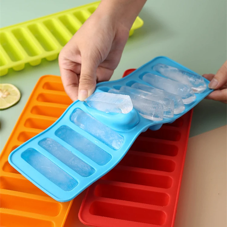 Long ice stick tray for bottles