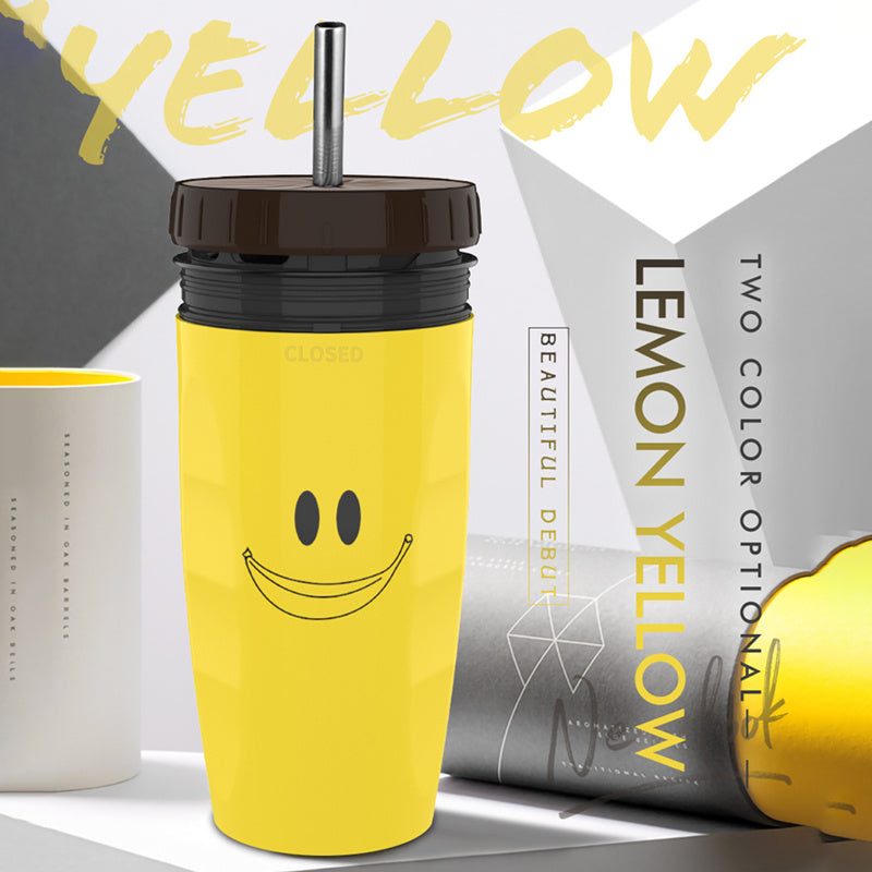 Clever portable insulated cup with simple twist close lid - Plenish