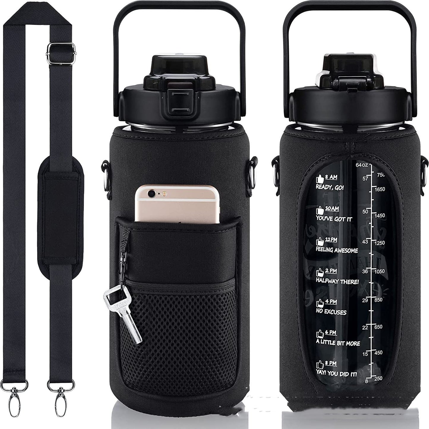 Handbag and water bottle in one