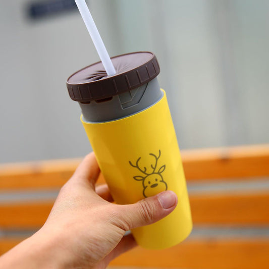 Clever portable insulated cup with simple twist close lid - Plenish