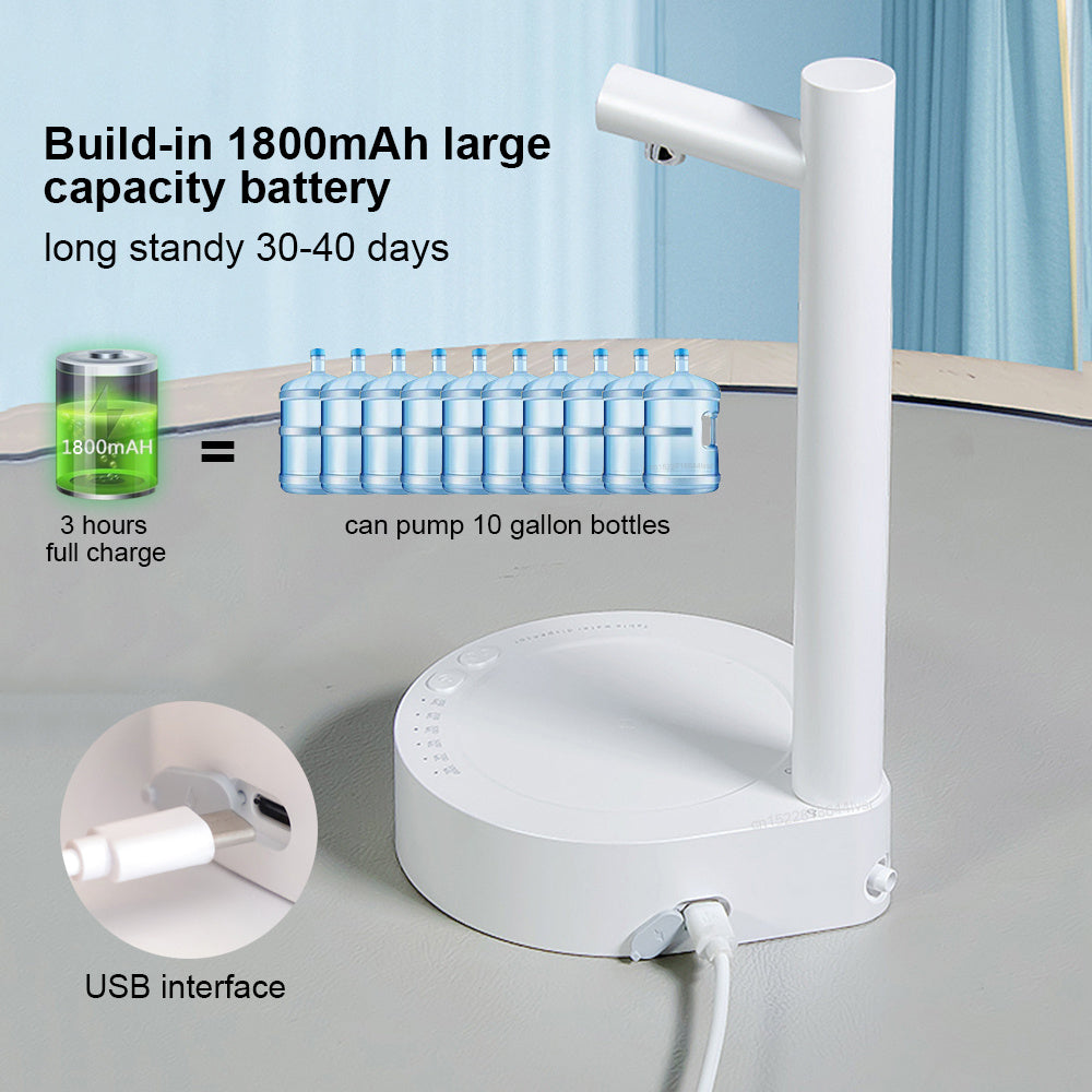 Brilliant rechargeable water dispenser with automatic sensor - Plenish